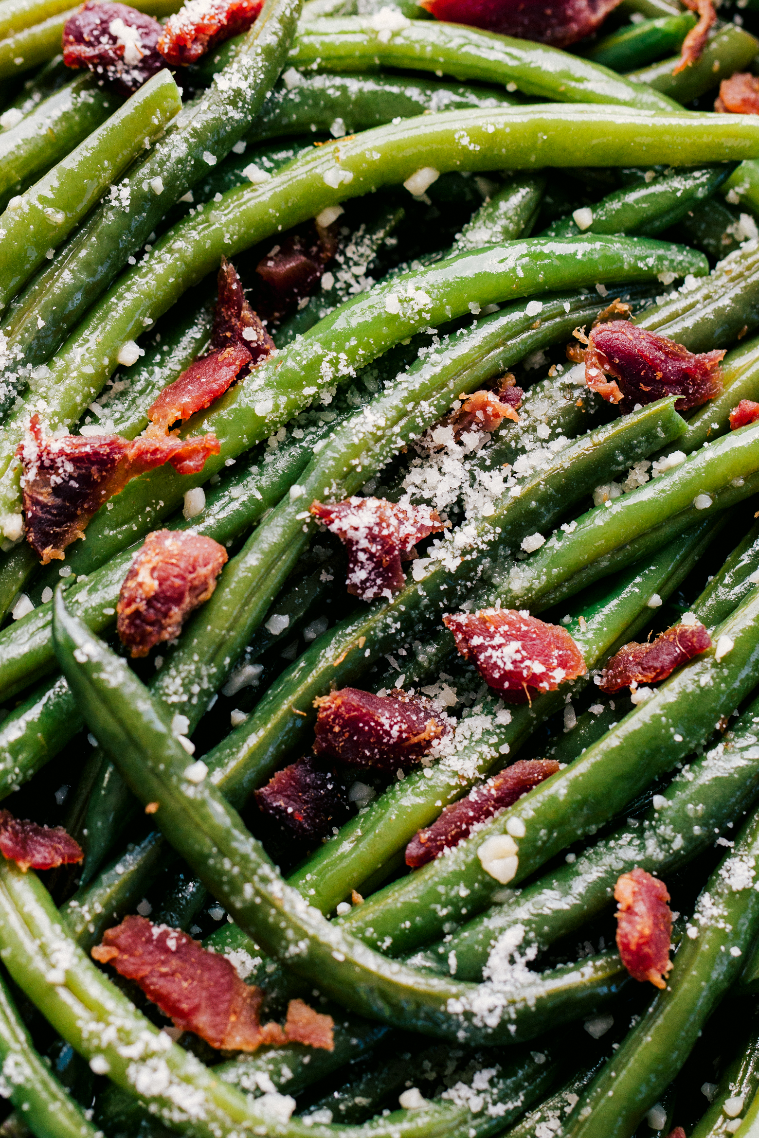 Parmesan Garlic Green Beans | The Food Cafe