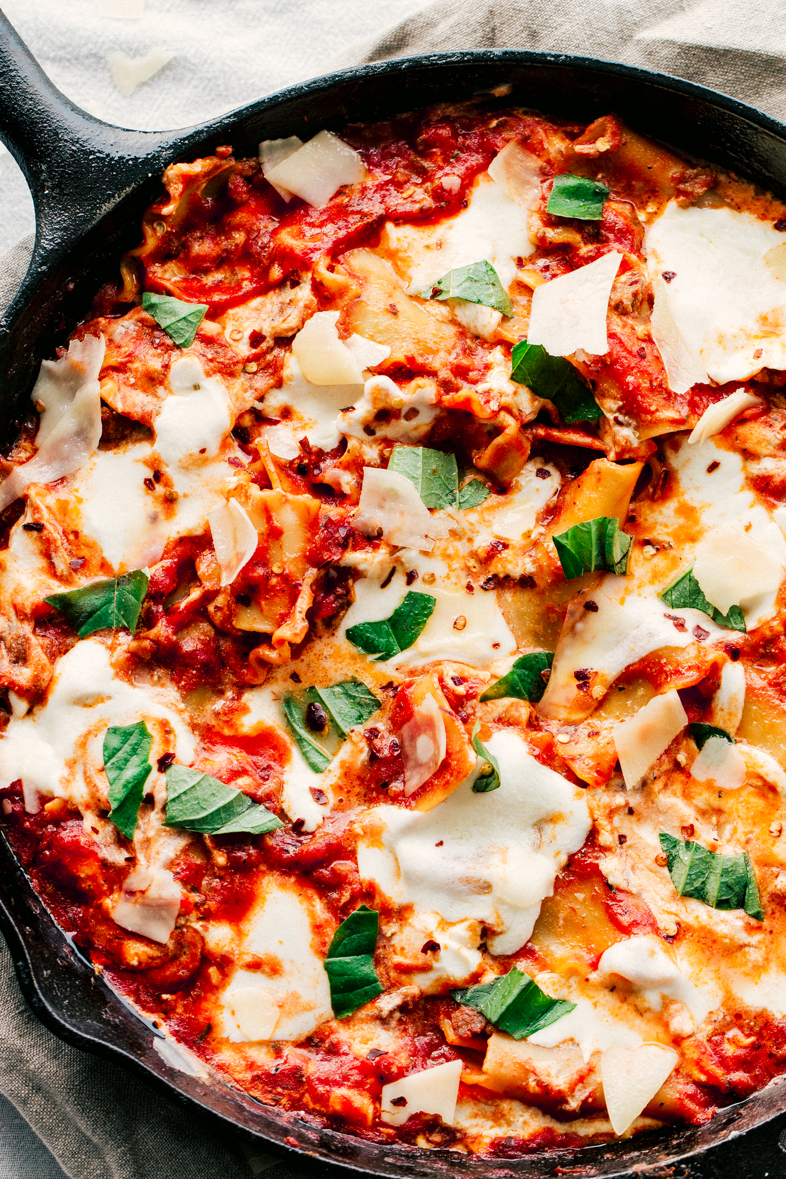 Skillet Lasagna | The Food Cafe