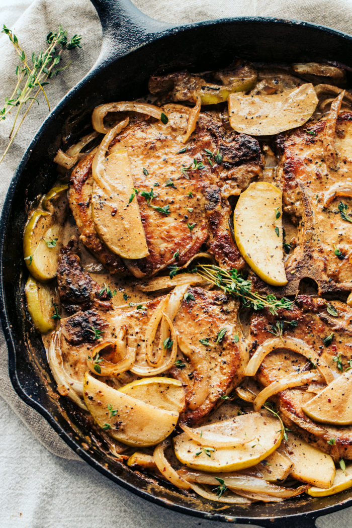 Skillet Pork Chops The Food Cafe