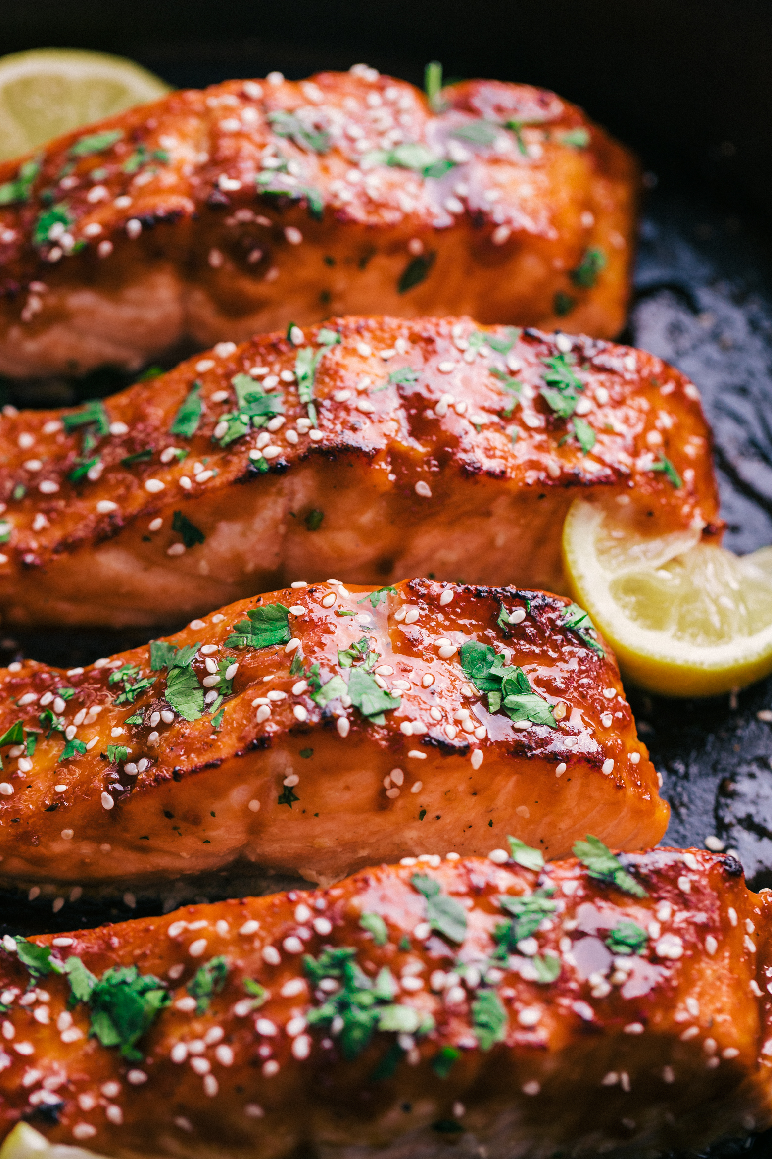 Maple Glazed Salmon The Food Cafe