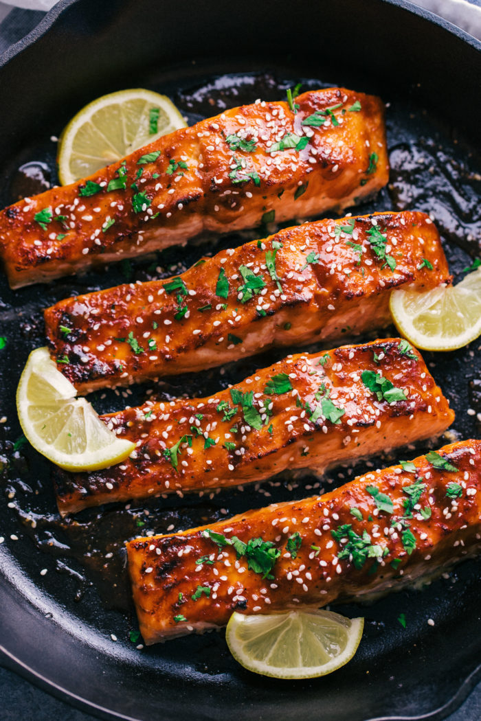 Maple Glazed Salmon | The Food Cafe