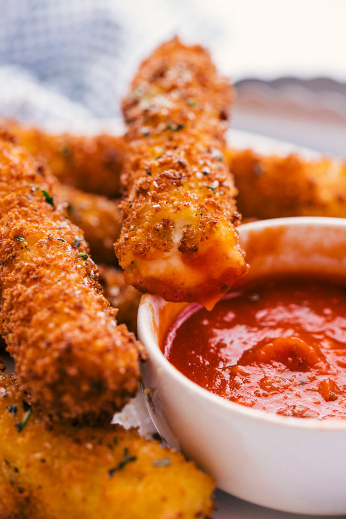 Easy Mozzarella Sticks | The Food Cafe | Just Say Yum