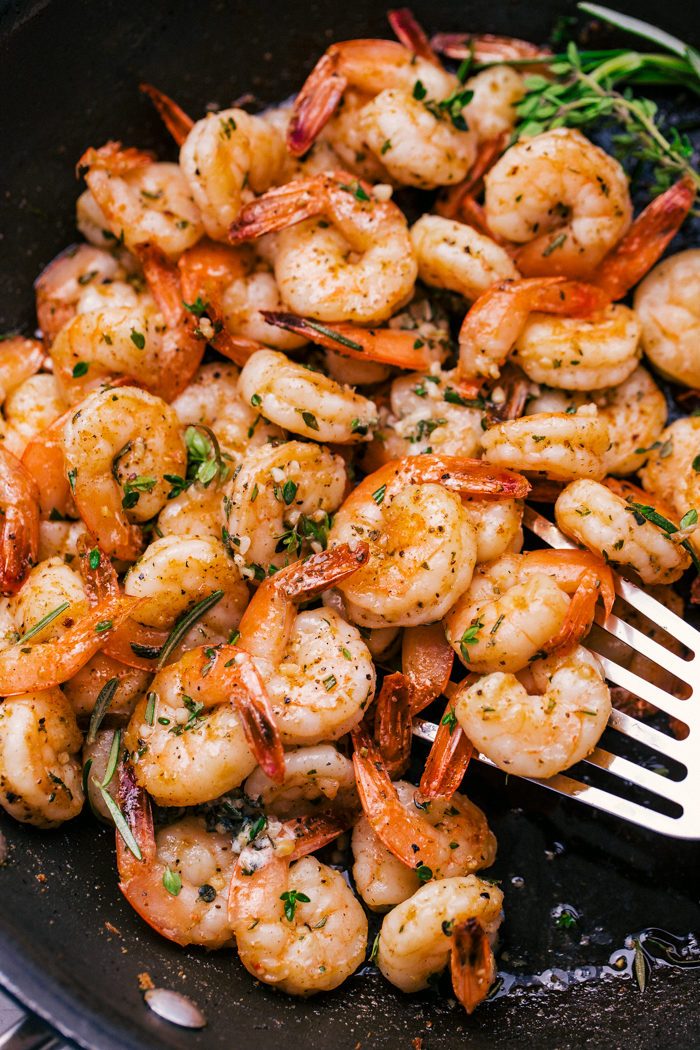 Garlic Butter Shrimp | The Food Cafe | Just Say Yum
