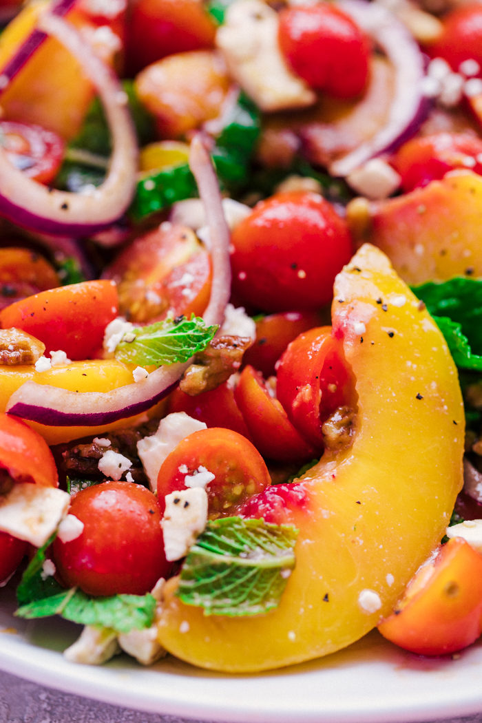 Fresh Tomato Salad The Food Cafe Just Say Yum   Tomato Salad 7 700x1050 