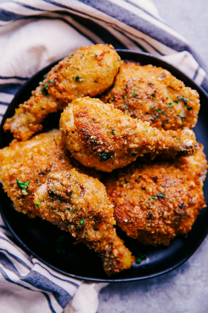 Crispy Baked Ranch Chicken | The Food Cafe | Just Say Yum