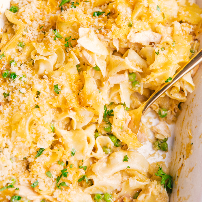 Easy Tuna Noodle Casserole | The Food Cafe | Just Say Yum