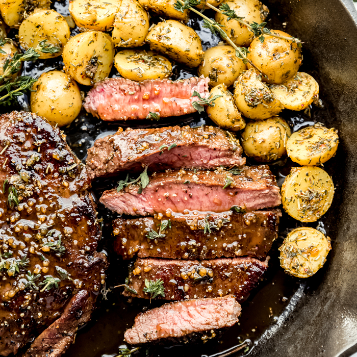 Easy Pan Seared Sirloin Steak Recipe | The Food Cafe