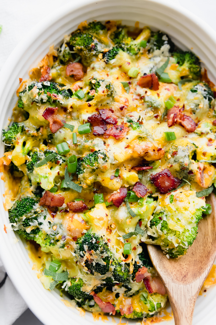 Easy Broccoli & Cheese Casserole Recipe | The Food Cafe