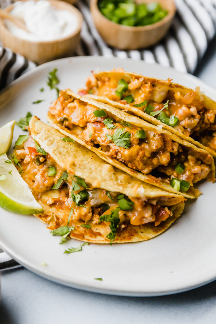 Easy Oven Baked Chicken Tacos | The Food Cafe