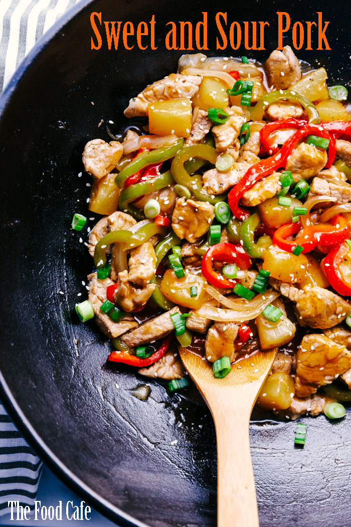 Easy Sweet And Sour Pork Recipe | The Food Cafe