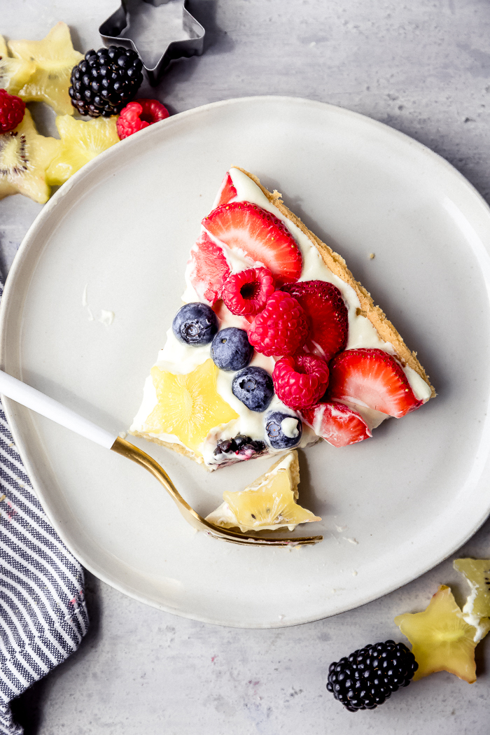 Sugar Cookie Fruit Pizza | The Food Cafe | Just Say Yum